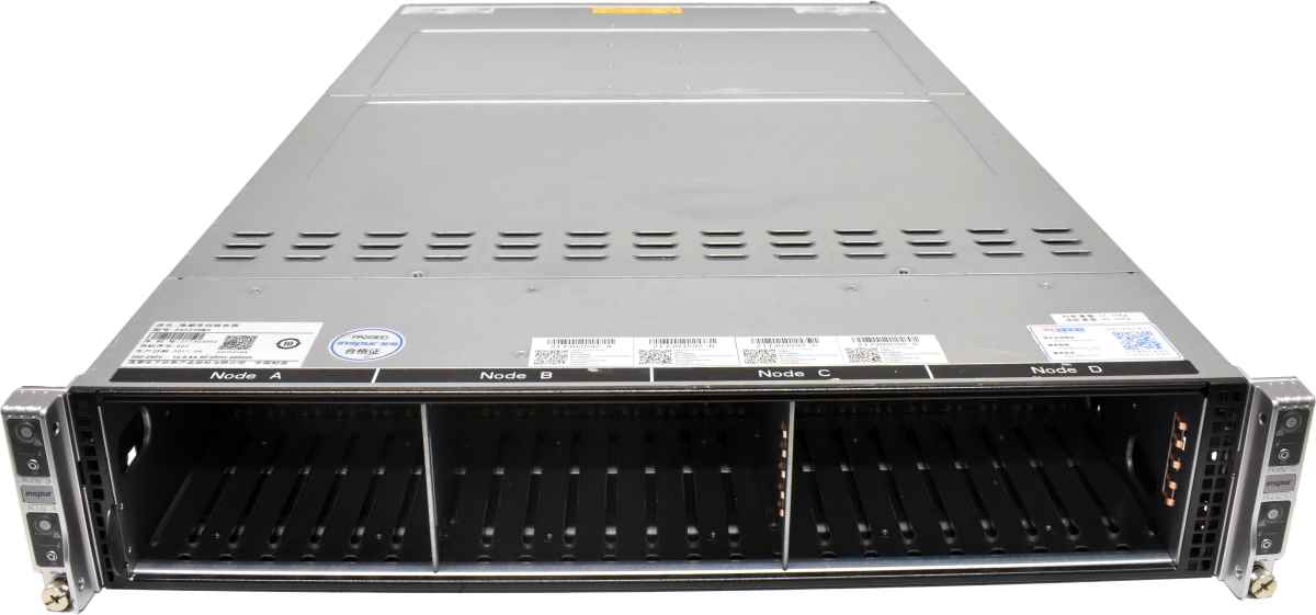 Inspur Node Server SA5248M4 4x Node  X10DRT-PS-LC009 Board No CPU No RAM 24x 2,5