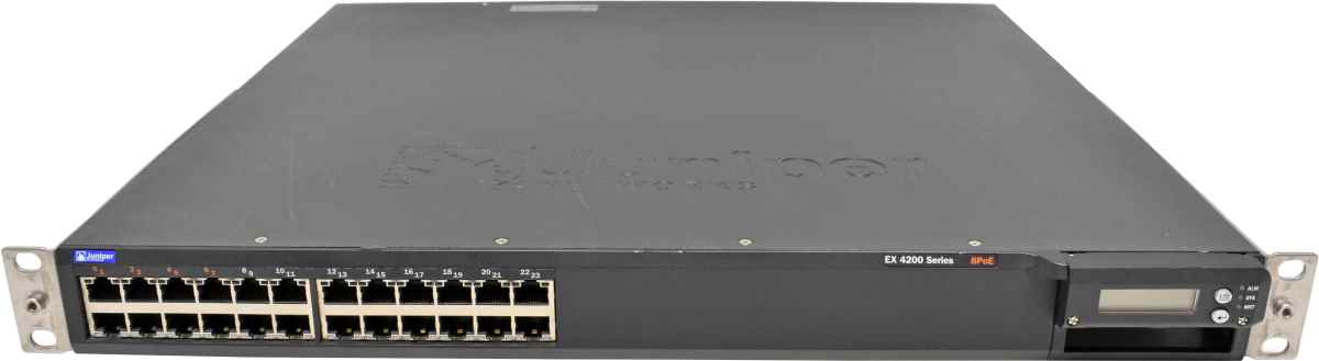 Juniper EX4200-24T 24-Port GE 8-Port PoE Juniper EX4200-24T 24-Port GE 8-Port PoE 2x PSU
