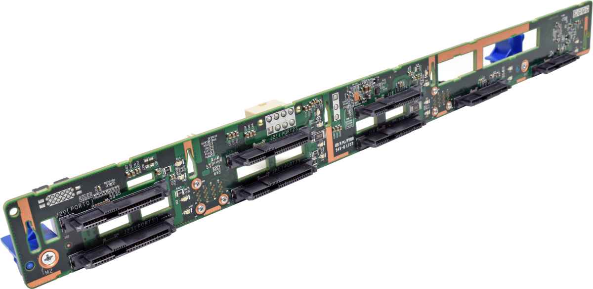 Huawei 8x 2.5 Zoll HDD SFF Backplane BC11EHBD für RH1288H V3 + Power Kabel Huawei 8x 2.5 Zoll HDD SFF Backplane BC11EHBD für RH1288H V3 + Power Kabel