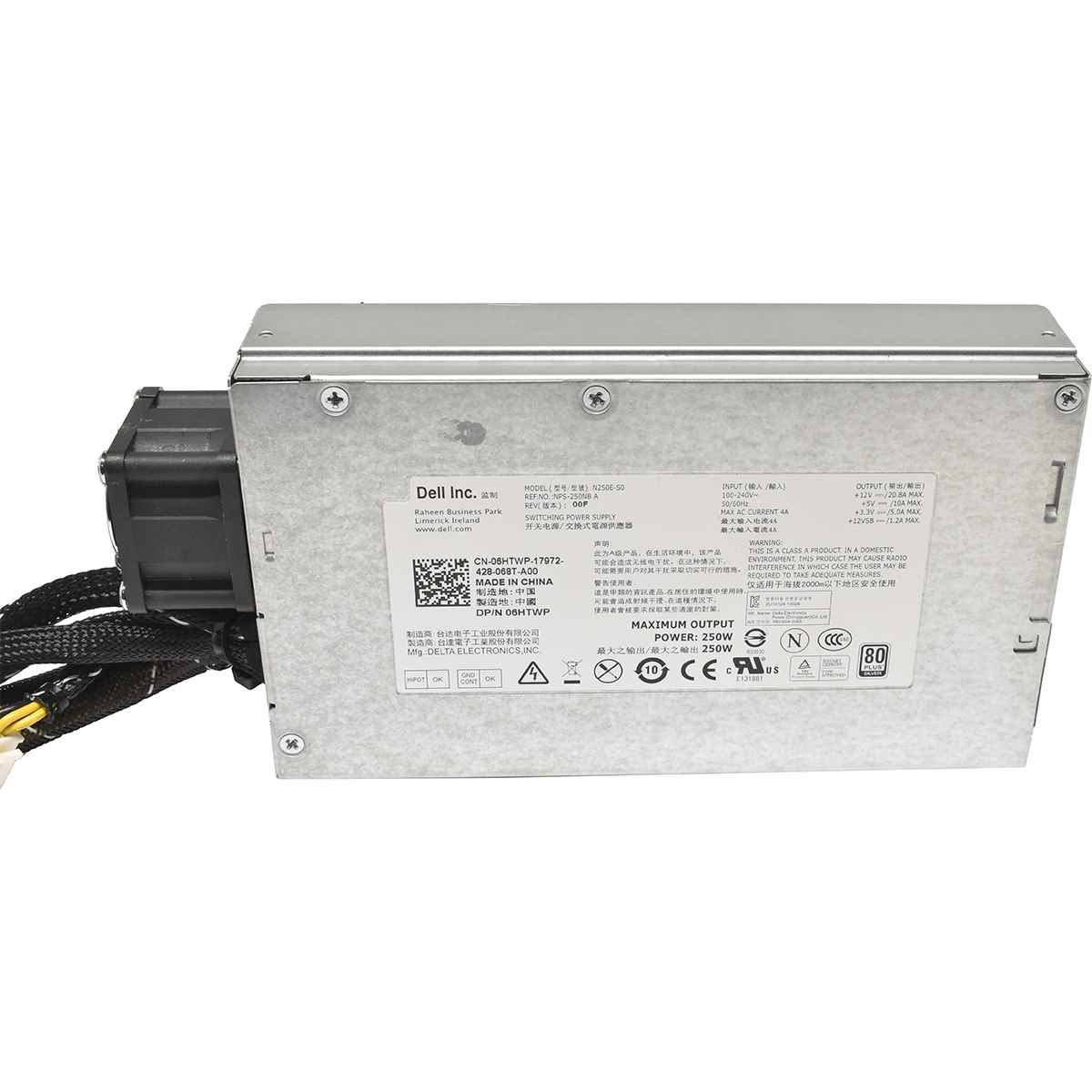 Dell N250E-S0 Netzeil / PSU 250W für PowerEdge R220 06HTWP Dell N250E-S0 Netzeil / PSU 250W für PowerEdge R220 06HTWP