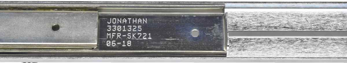 1U Rackmount Rails Kit Jonathan MFR-SK721 1U Rackmount Rails Kit Jonathan MFR-SK721
