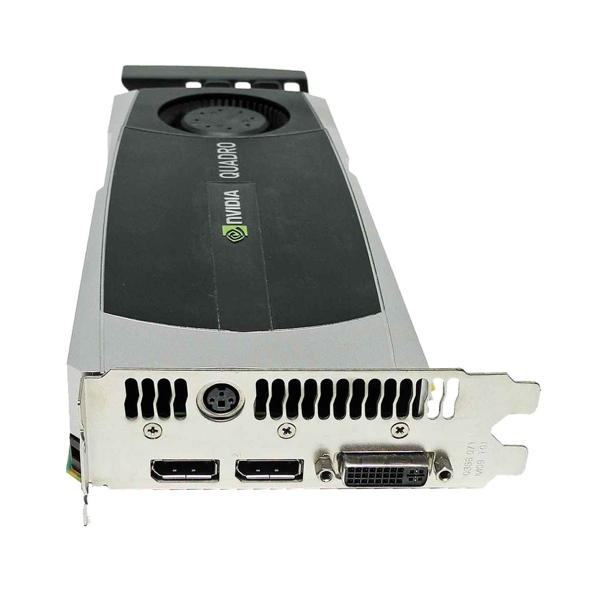 Dell NVIDIA QUADRO 5000 Grafikkarte GF100 GPU 2.5GB GDDR5 0YMYKM 0JFN25 Dell NVIDIA QUADRO 5000 Grafikkarte GF100 GPU 2.5GB GDDR5 0YMYKM 0JFN25