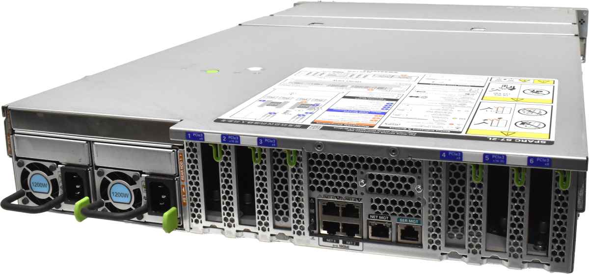 Sun Oracle Sparc S7-2L Rack Server 2x Sparc S7 CPU 4,2 GHz 8C 64GB RAM 2U No HDD Sun Oracle Sparc S7-2L Rack Server 2x Sparc S7 CPU 4,2 GHz 8C 64GB RAM 2U No HDD