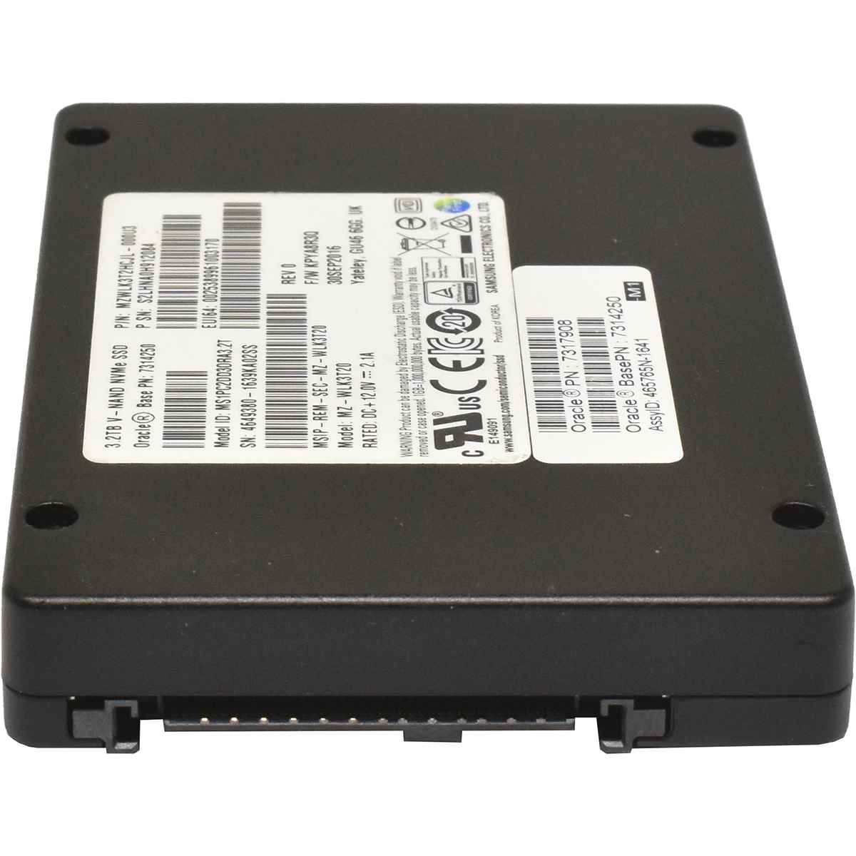Samsung Sun Oracle MZ-WLK3T20 2.5" 3.2TB V - HAND NVMe SSD 7314250 7317908 Samsung Sun Oracle MZ-WLK3T20 2.5" 3.2TB V - HAND NVMe SSD 7314250 7317908
