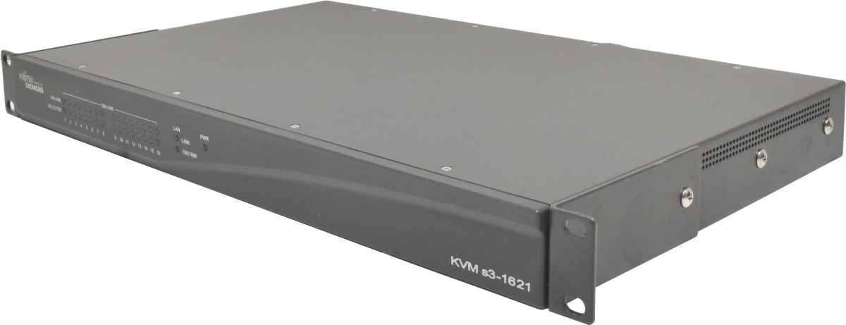 Fujitsu s3-1621 16-Port RJ-45 RS-232 KVM Switch Rack Ears Fujitsu s3-1621 16-Port RJ-45 RS-232 KVM Switch Rack Ears