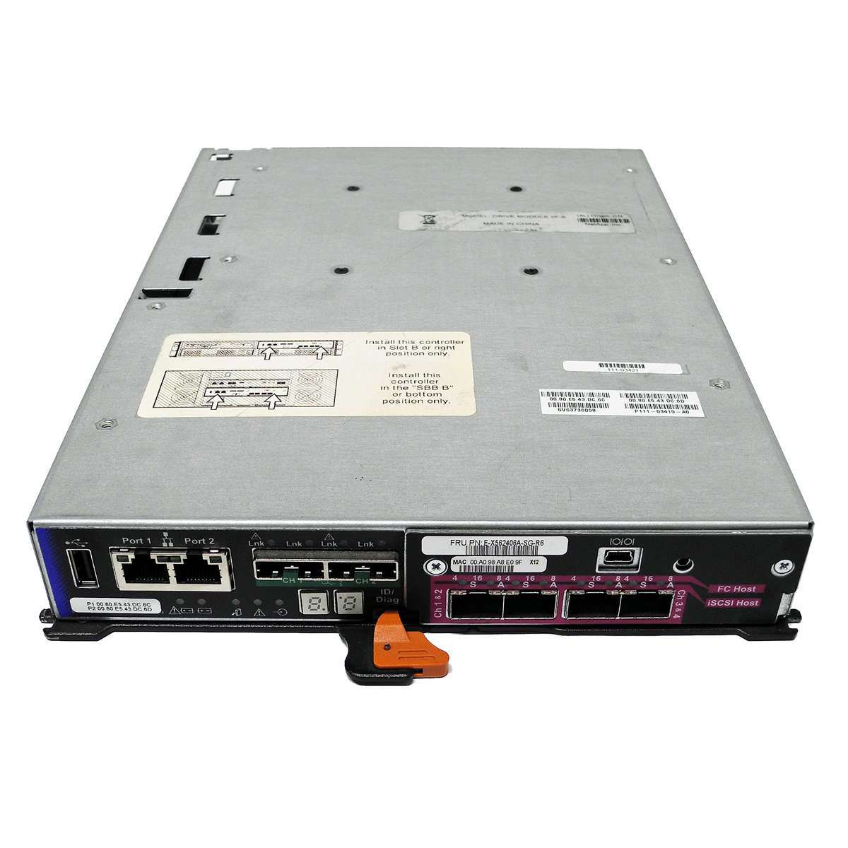 NetApp E-X562406A-SG-R6 Drive Module I/F-6 for E5600 Storage Arrays 111-03421+A0