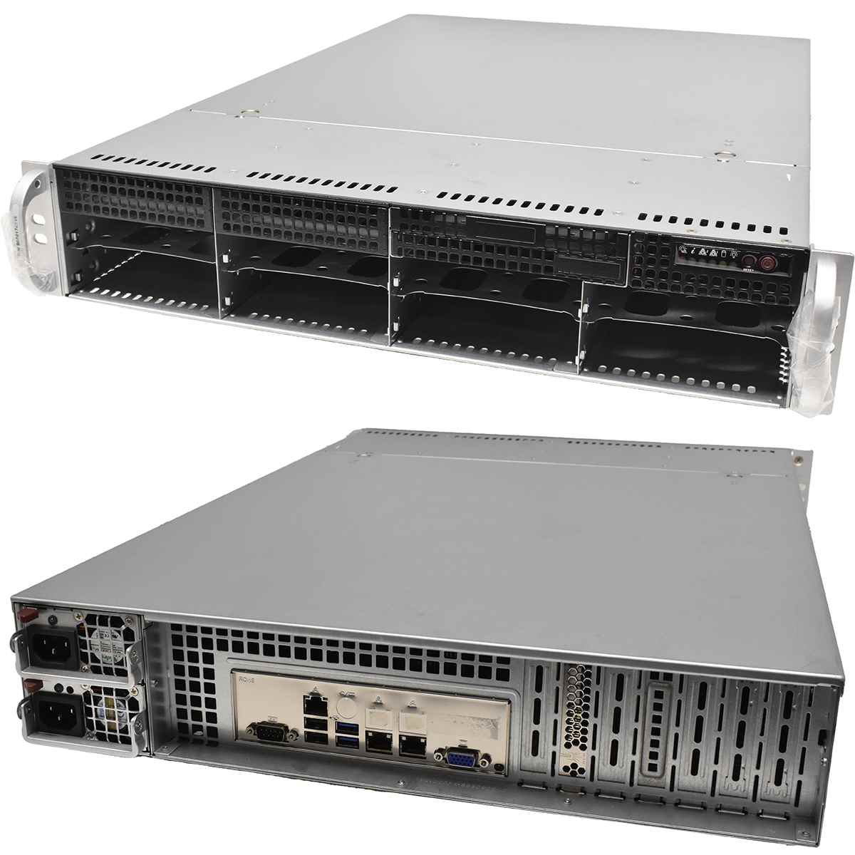 Supermicro CSE825 X10DRi Rev.1.02b 2x E5-2603 V4 32GB DDR4 Backplane SAS3-825TQ 8x3,5 MR SAS 9361-8i Supermicro CSE825 X10DRi-T Rev.1.02b 2x E5-2603 V4 32GB PC4 SAS3-825TQ 8x3,5 MR SAS 9271-4i