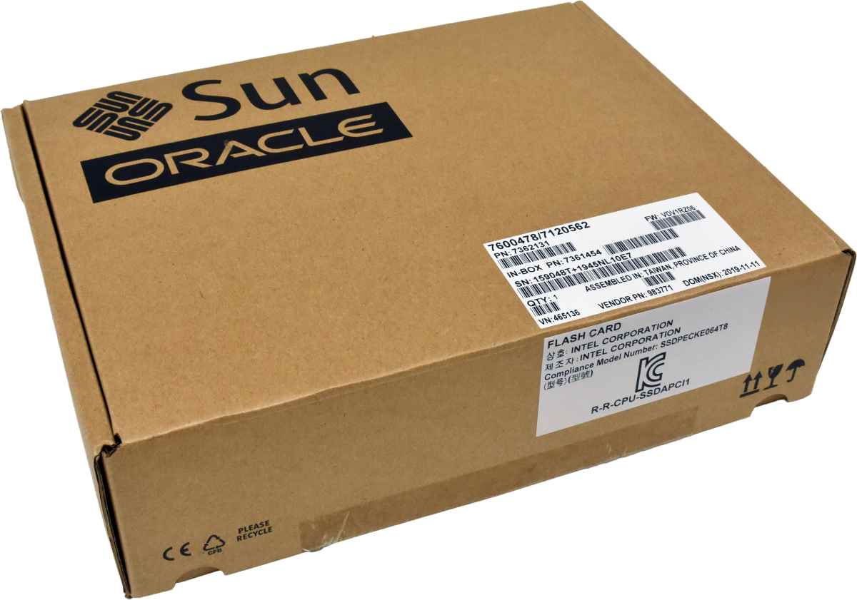 Intel SSD DC P4618 Series 6.4TB PCIe x8 SSD Card SSDPECKE064T8S NEW NEU