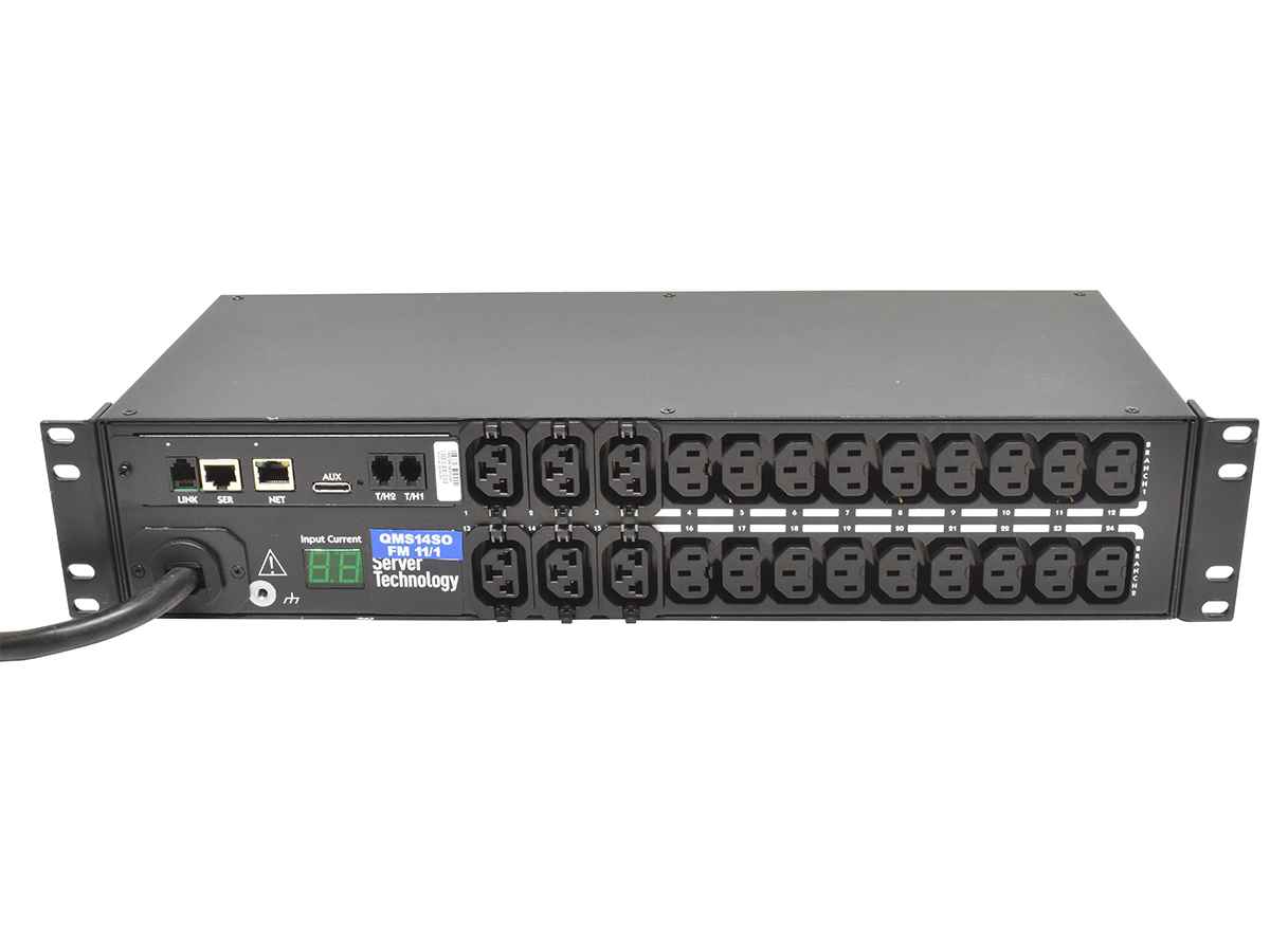 Server Technology PDU Smart Rack 24x Output (18x C13 / 6x Cx) Rack Ears C1S24SP-EPAA4A6