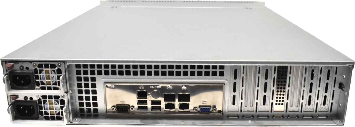 Supermicro CSE825 X9DRL-7F 2xE5-2620 V2 64GB PC3 SAS3-825TQ 8x3,5 9650SE 8LPML Supermicro CSE825 X9DRL-7F 2xE5-2620 V2 64GB PC3 SAS3-825TQ 8x3,5 9650SE 8LPML
