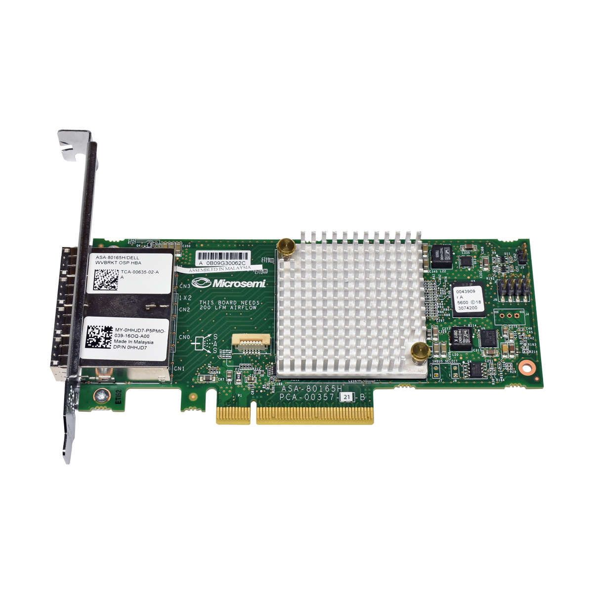 Dell-Microsemi-4-Port-12G-MiniSAS-HD-PCIe-x8-Host-003.jpg Dell Microsemi 4-Port 12G MiniSAS HD PCIe x8 Host Bus Adapter ASA-80165H 0HHJD7
