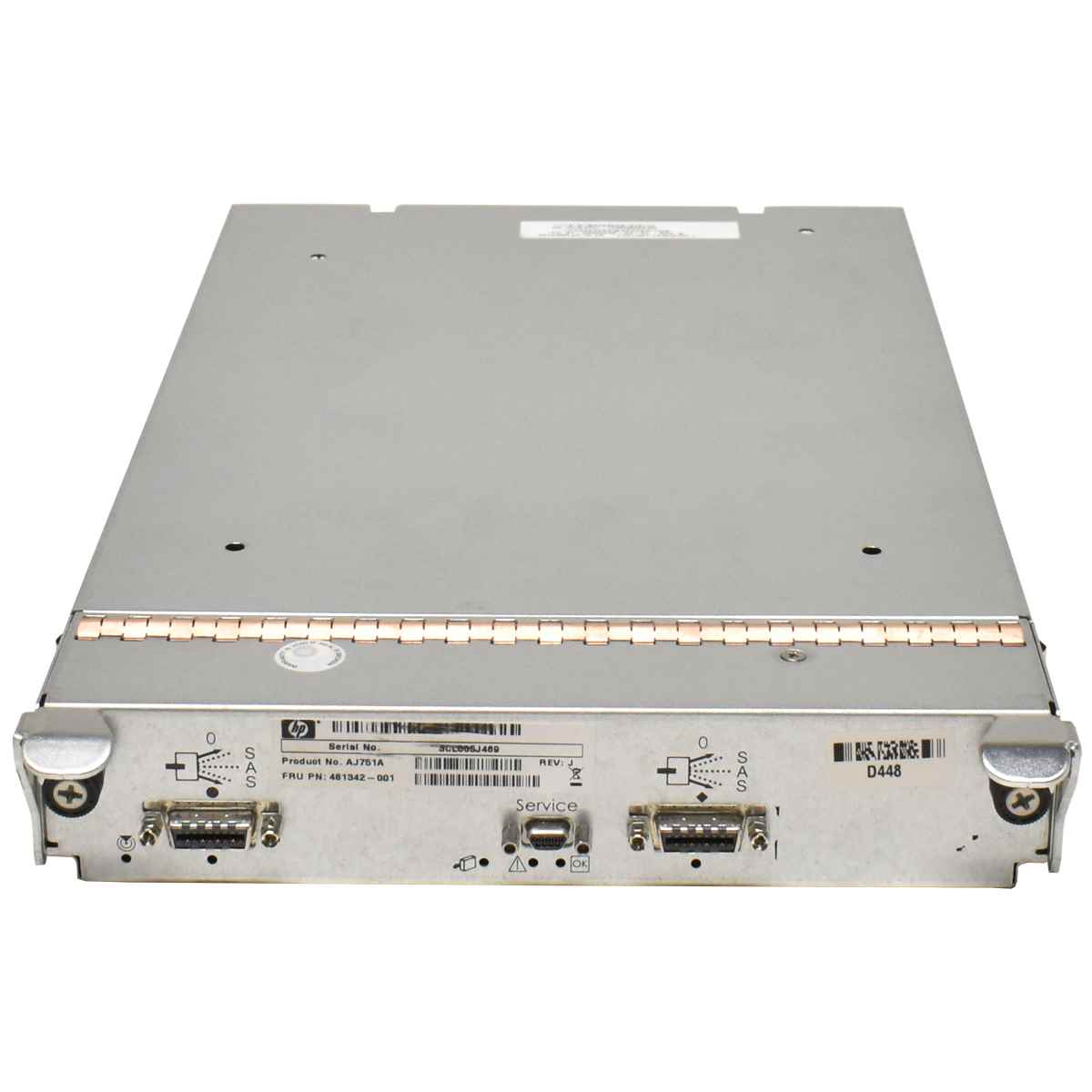 System Controller 481342-001 Hp StorageWorks MSA2000 SAS I Controller AJ751A