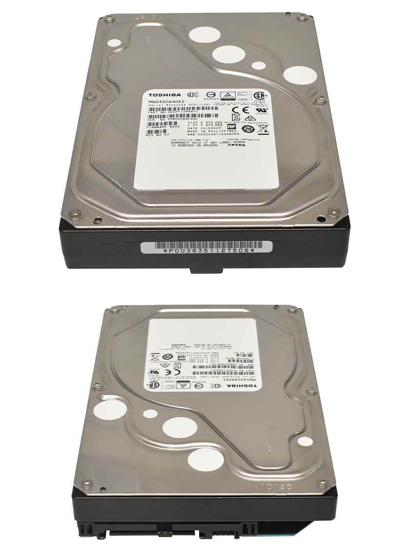 Toshiba 4TB 3,5" 7,2K 12G SAS HDD Festplatte MG04SCA40EE