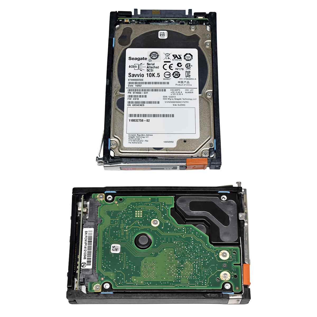 EMC Seagate 900GB 2.5" 10K 6G SAS HDD Festplatte ST9900805SS Server Storage