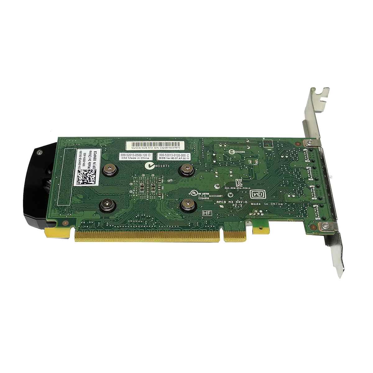 Dell NVIDIA NVS 510 Grafikkarte 2GB GDDR3 09NPC8 699-52013-0500-120 D Dell NVIDIA NVS 510 Grafikkarte 2GB GDDR3 09NPC8 699-52013-0500-120 D
