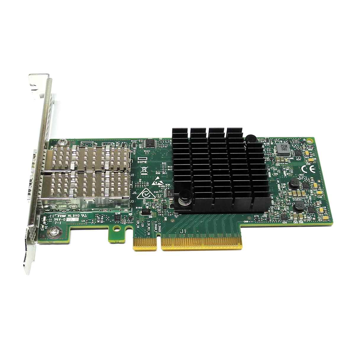 Mellanox HP ConnectX4-LX 2-Port 640SFP28 PCIe x8 3.0 25GbE Adapter 840140-001 FP Mellanox HP ConnectX4-LX 2-Port 640SFP28 PCIe x8 3.0 25GbE Adapter 840140-001 FP + 2x GBIC