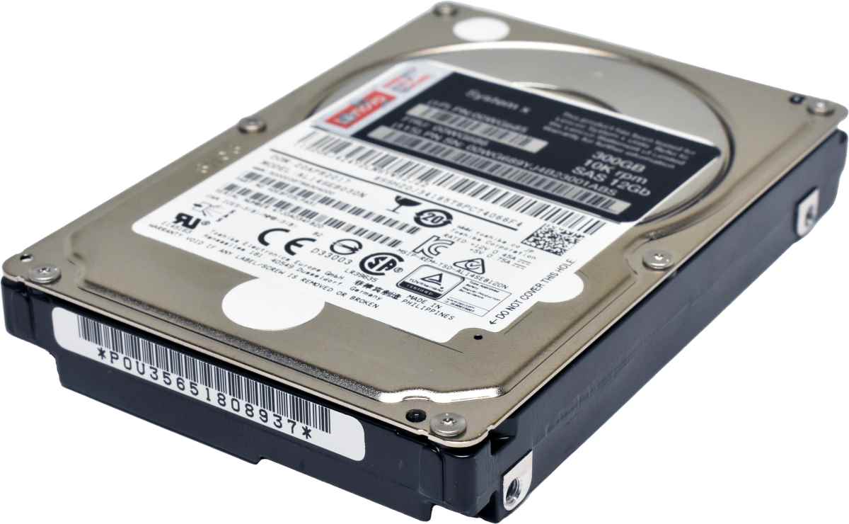 IBM Lenovo Toshiba 300GB 2.5" 10K 12G SAS HDD Festplatte AL14SEB030N 00WG686 System x3650 M5