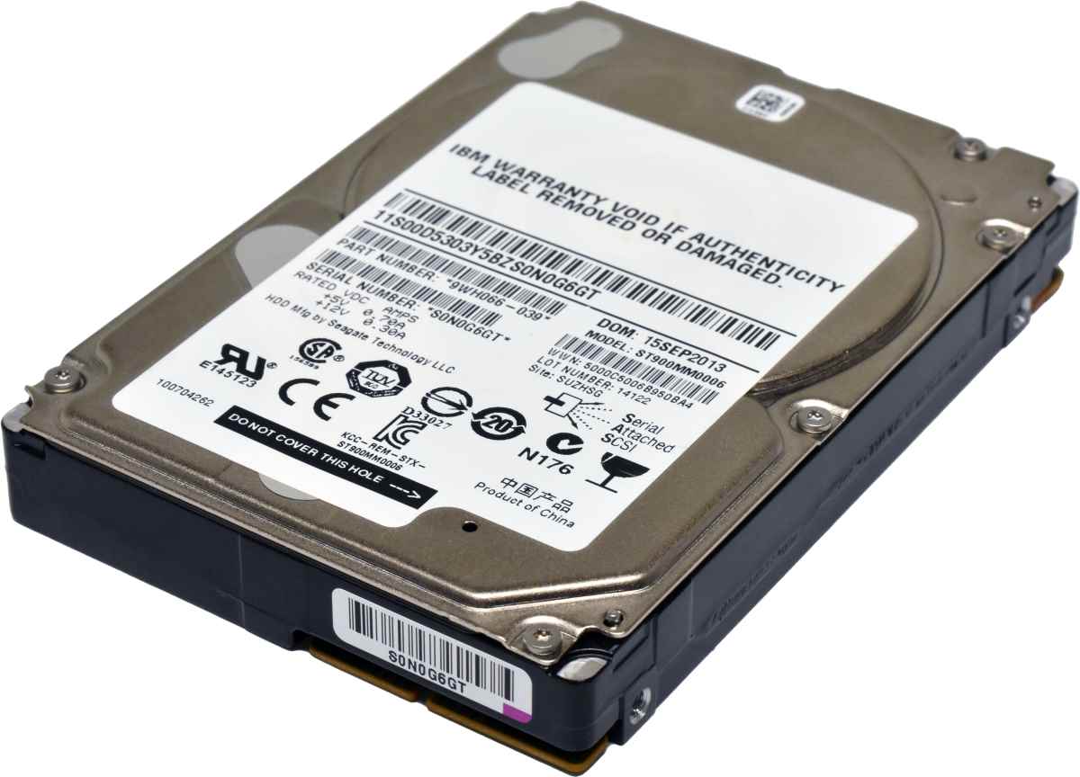 IBM Seagate 900GB 2.5" 10K 6G SAS HDD Festplatte ST900MM0006 Server Storage
