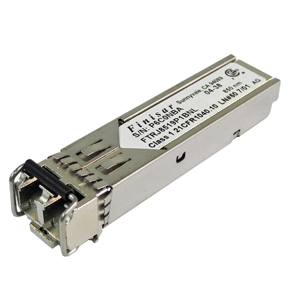 Finisar FTRJ8519P1BNL SFP 1000Base-SX 2GB 850nm Transceiver Finisar FTRJ8519P1BNL SFP 1000Base-SX 2GB 850nm Transceiver