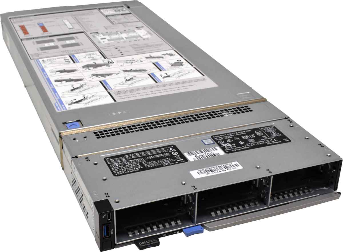 DELL PowerEdge MX740c Blade Server Chassis mit Mainboard PERC H730p MX QL41262 10/25GbE BOSS VG384 IDRAC DELL PowerEdge MX740c Blade Server Chassis mit Mainboard PERC H730p MX BOSS VG384 IDRAC