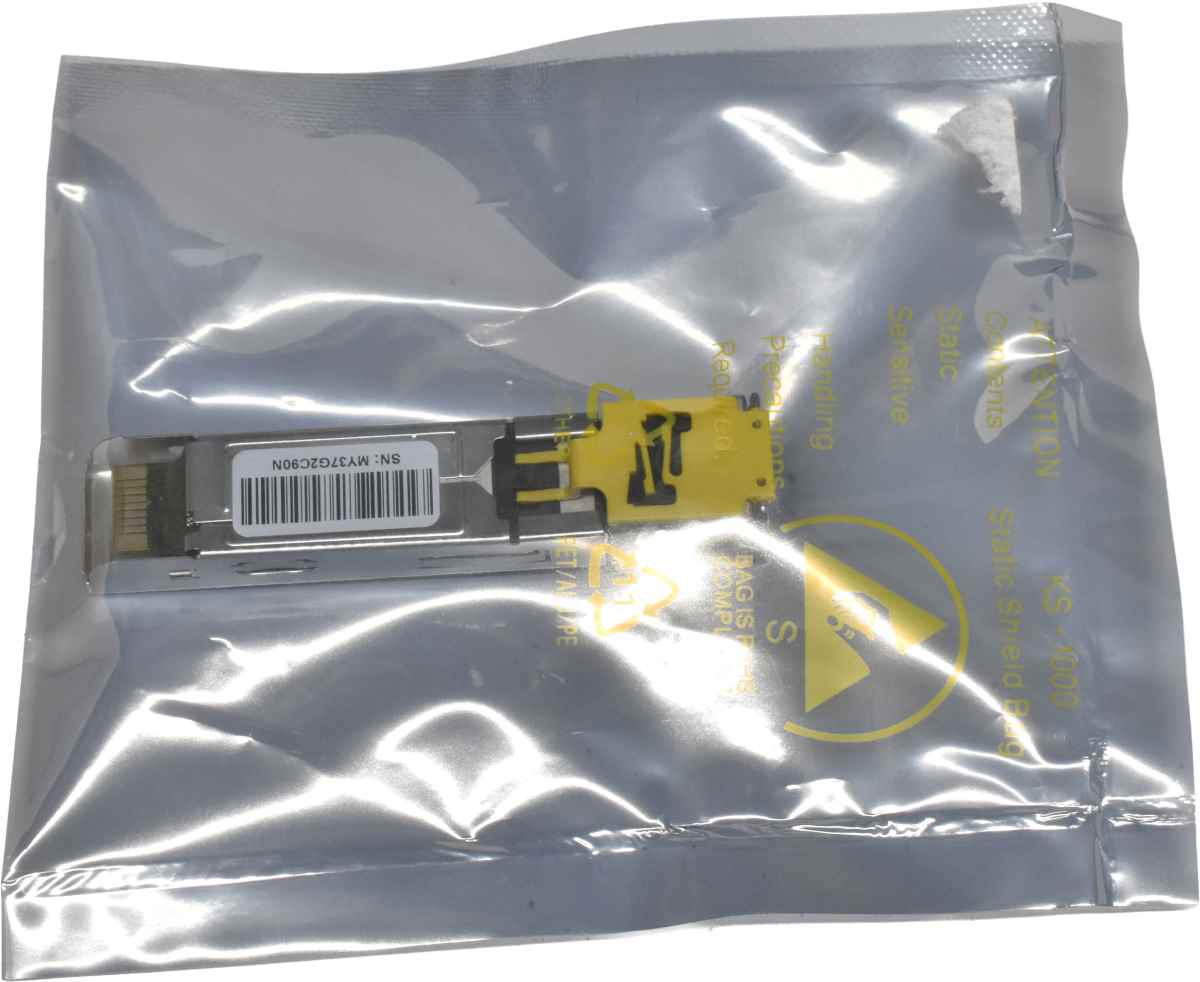 HP X120 GBIC JD089B 1000-Base SFP RJ-45 100m Transceiver NEU / NEW HP X120 GBIC JD089B 1000-Base SFP RJ-45 100m Transceiver NEU / NEW