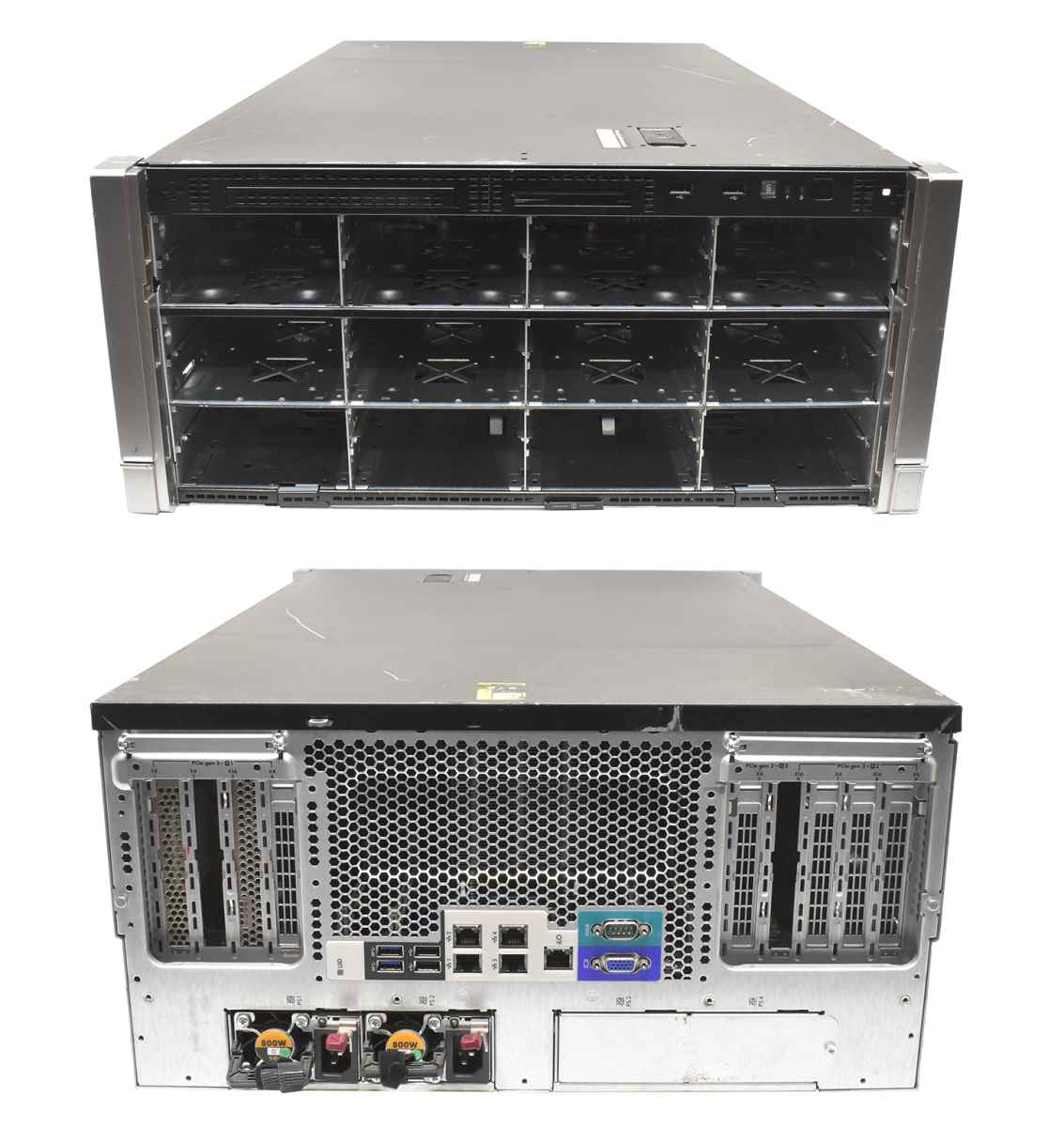 HP ProLiant ML350 G9 Server ohne CPU 0GB RAM 24x LFF 3.5 P440 + Expander