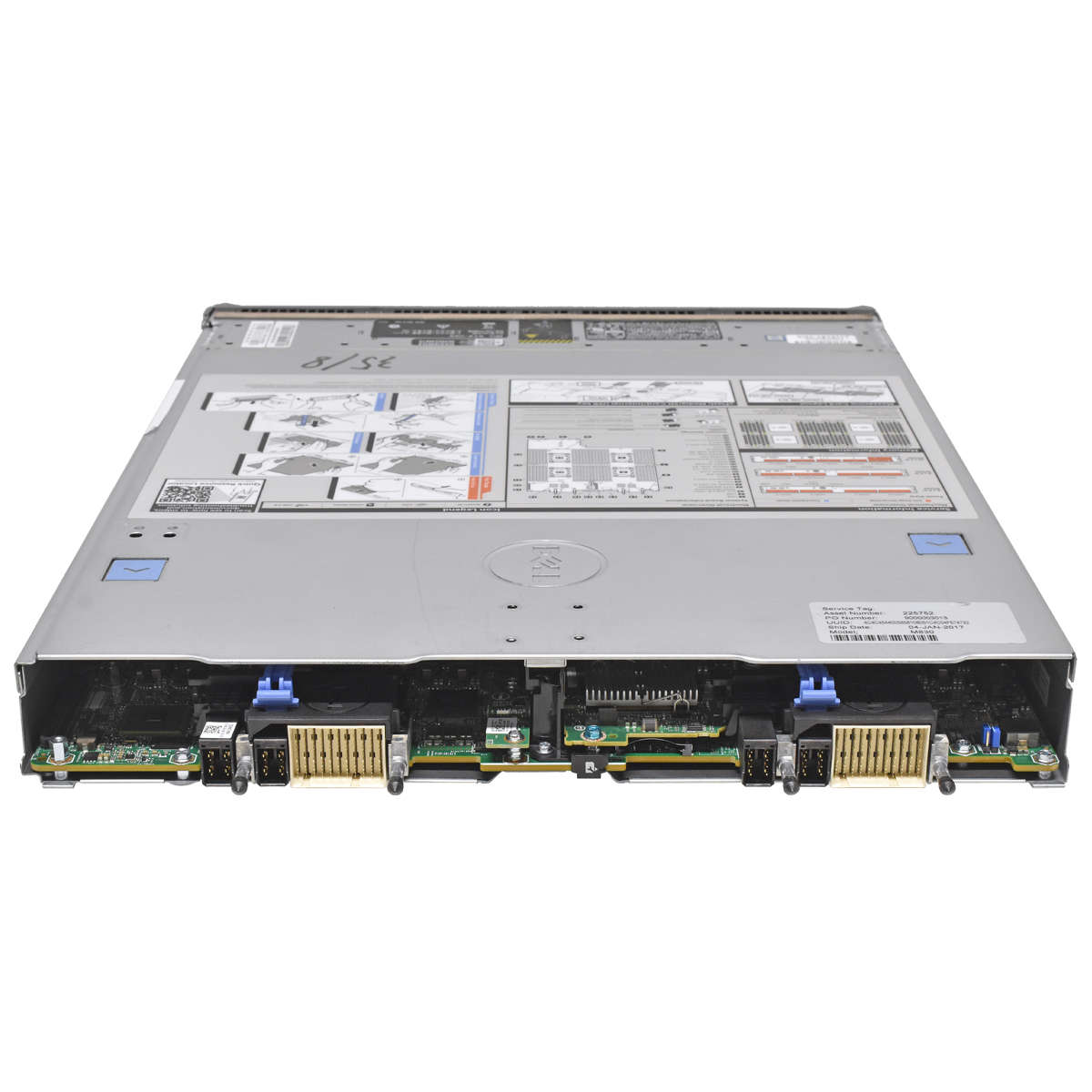 DELL-PowerEdge-M830-Blade-Chassis-Mainboard-4x-Küh-003.jpg DELL PowerEdge M830 Blade Chassis Mainboard 4x Kühler NO RAM NO CPU 1x 57810S-K