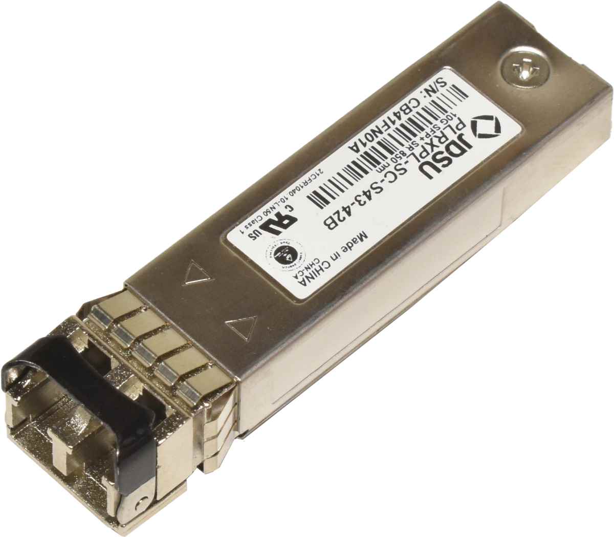 JDSU GBIC PLRXPL-SC-S43-42B 10G SFP+ SR 850nm 300m Transceiver JDSU GBIC PLRXPL-SC-S43-42B 10G SFP+ SR 850nm 300m Transceiver