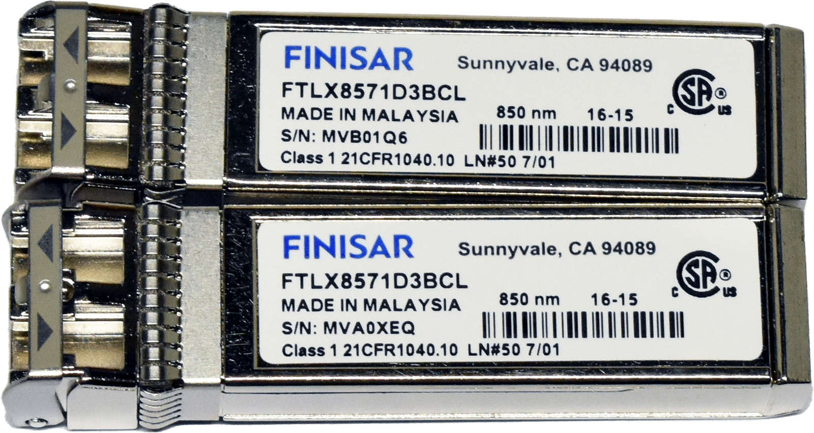 Mellanox ConnectX-2 Dual Port 2x SFP+ Network NIC 10Gb PCI-e x8 MNPH29D-XTR FP