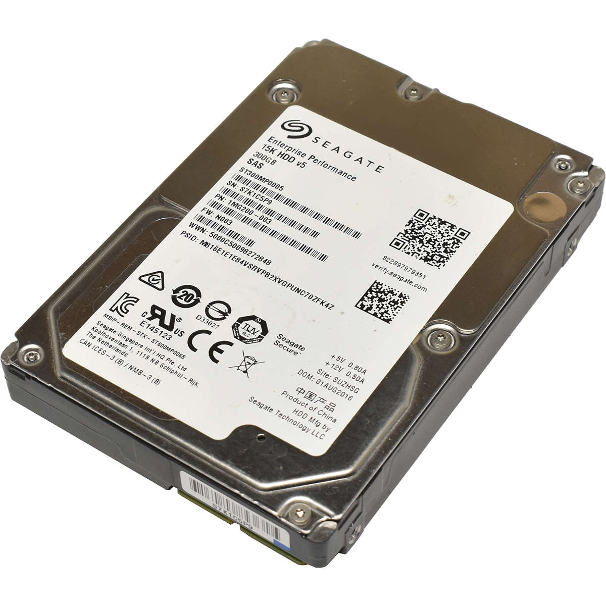 Seagate-300GB-2-5-15K-12G-SAS-SED-HDD-ST300MP0005-001.jpg Seagate 300GB 2.5" 15K 12G SAS SED HDD ST300MP0005 1MG200-003/004/175