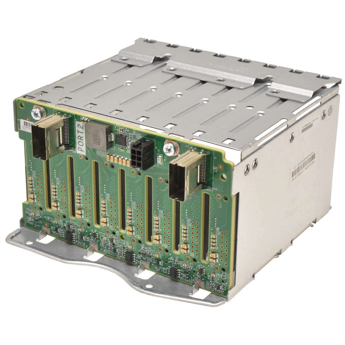 HP-ProLiant-DL380-G10-HDD-Cage-8x-SFF-871388-001-B-003.jpg HP ProLiant DL380 G10 HDD Cage 8x SFF 871388-001 + Backplane 832305-002 + Kabel