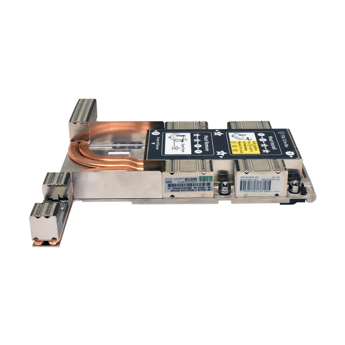 HP-DL360-DL560-G10-Kühler-Heatsink-873590-001-8735-004.jpg HP DL360 DL560 G10 Kühler Heatsink 873590-001 873591-001 872453-001