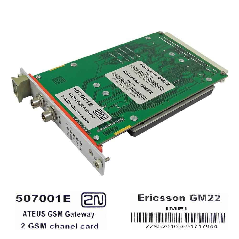 2N ATEUS StarGate 2-Channel GSM Gateway Board 2N961-01  MPN: 507001E