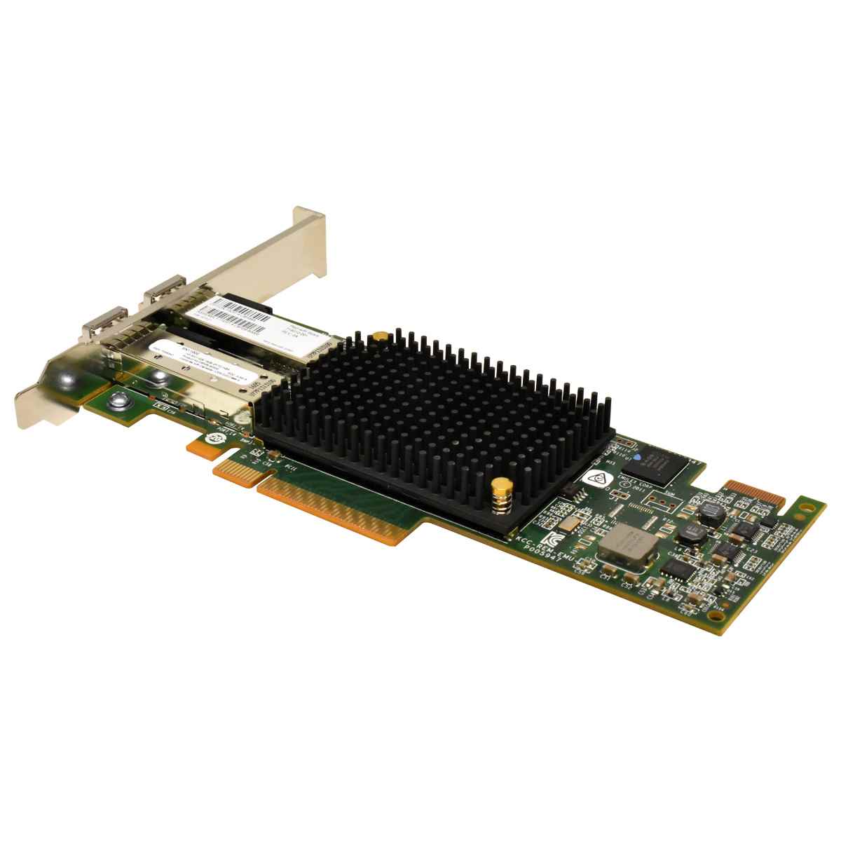 HP SN1100E Dual-Port 16Gb FC SFP+ PCIe x8 Netzwerkkarte + 2x SFP 16Gb C8R39A 719212-001 FP HP SN1100E Dual-Port 16Gb FC SFP+ PCIe x8 Netzwerkkarte + 2x SFP 16Gb C8R39A 719212-001 FP