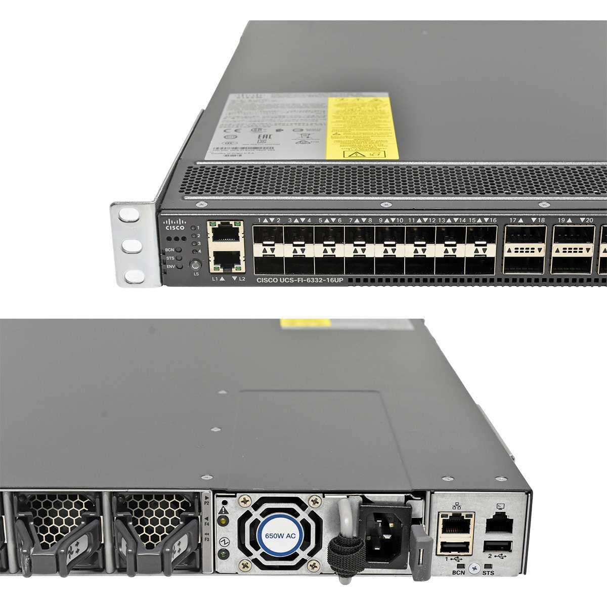 Cisco-UCS-FI-6332-16UP-24-Port-QSFP-40GE-Switch-16-006.jpg Cisco UCS-FI-6332-16UP 24-Port QSFP+ 40GE Switch +16x 10G SFP+ Rack Ears