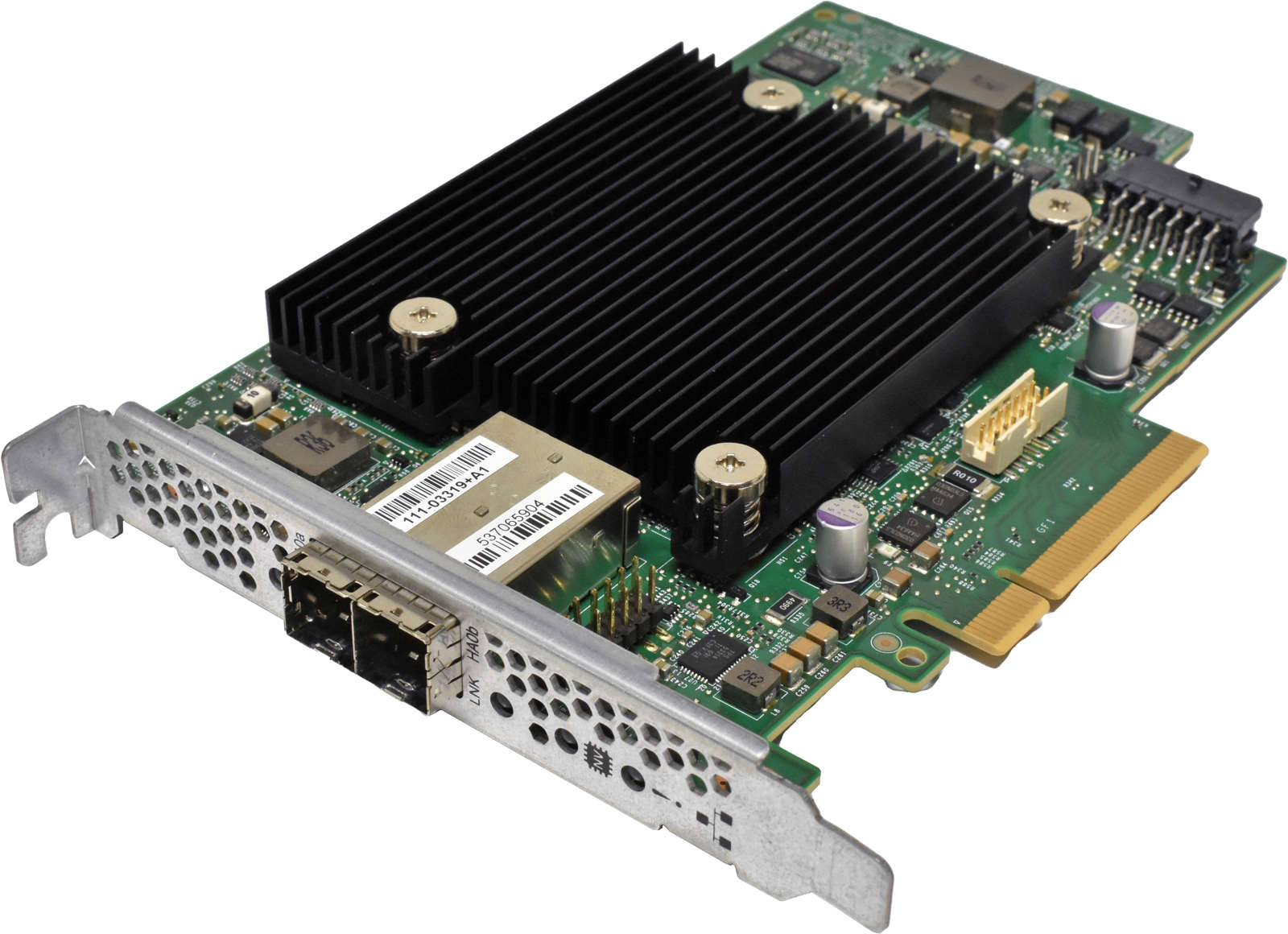 NetApp AFF-A700S Series X3154A 110-00621 111-03319 NVRAM-10P Dual-12G MiniSAS HD Adapter Card PCIe 3.0 x8 FP
