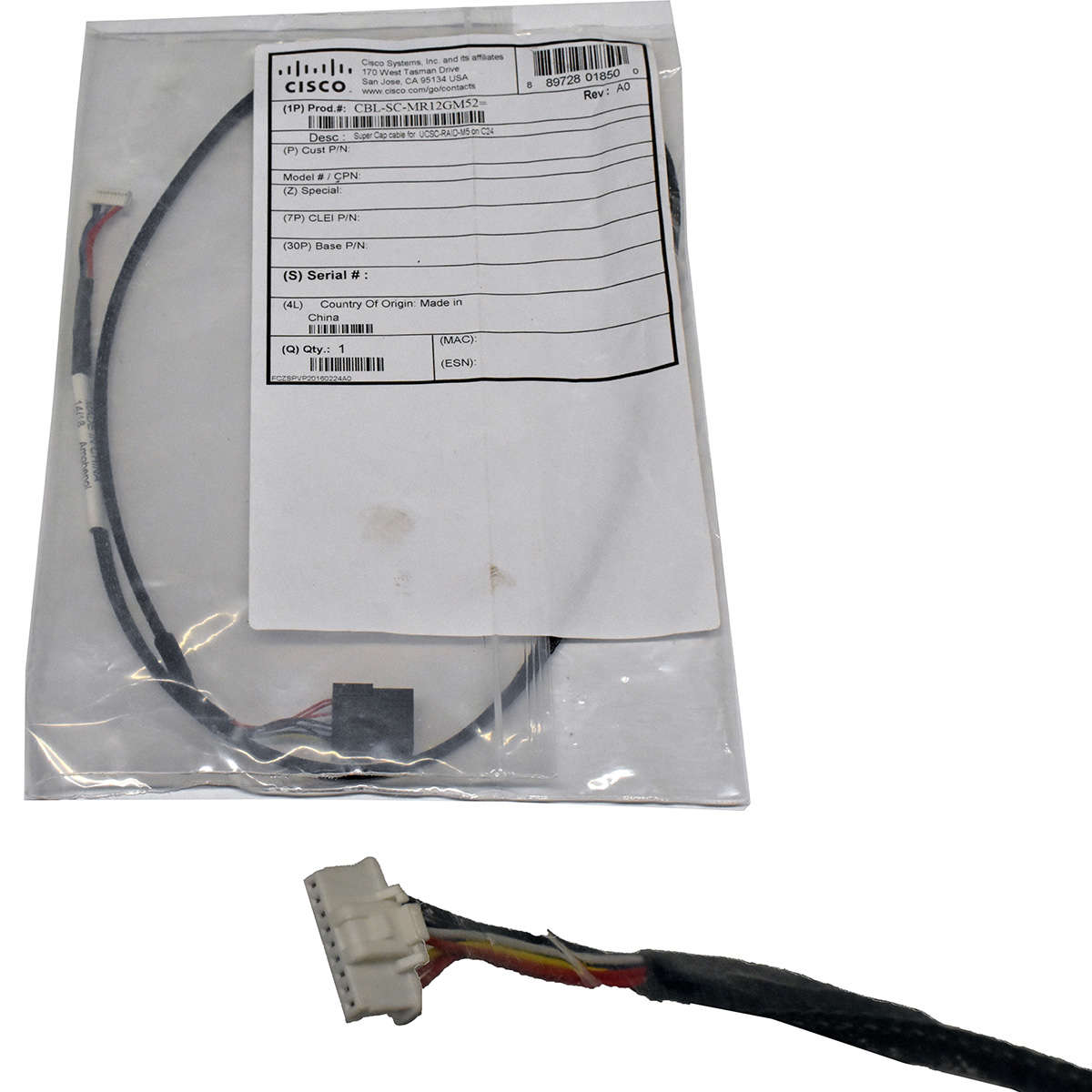 Cisco-CBL-SC-MR12GM52-Super-Cap-Cache-Power-Cable-005.jpg Cisco CBL-SC-MR12GM52 Super Cap Cache Power Cable for UCSC-M5