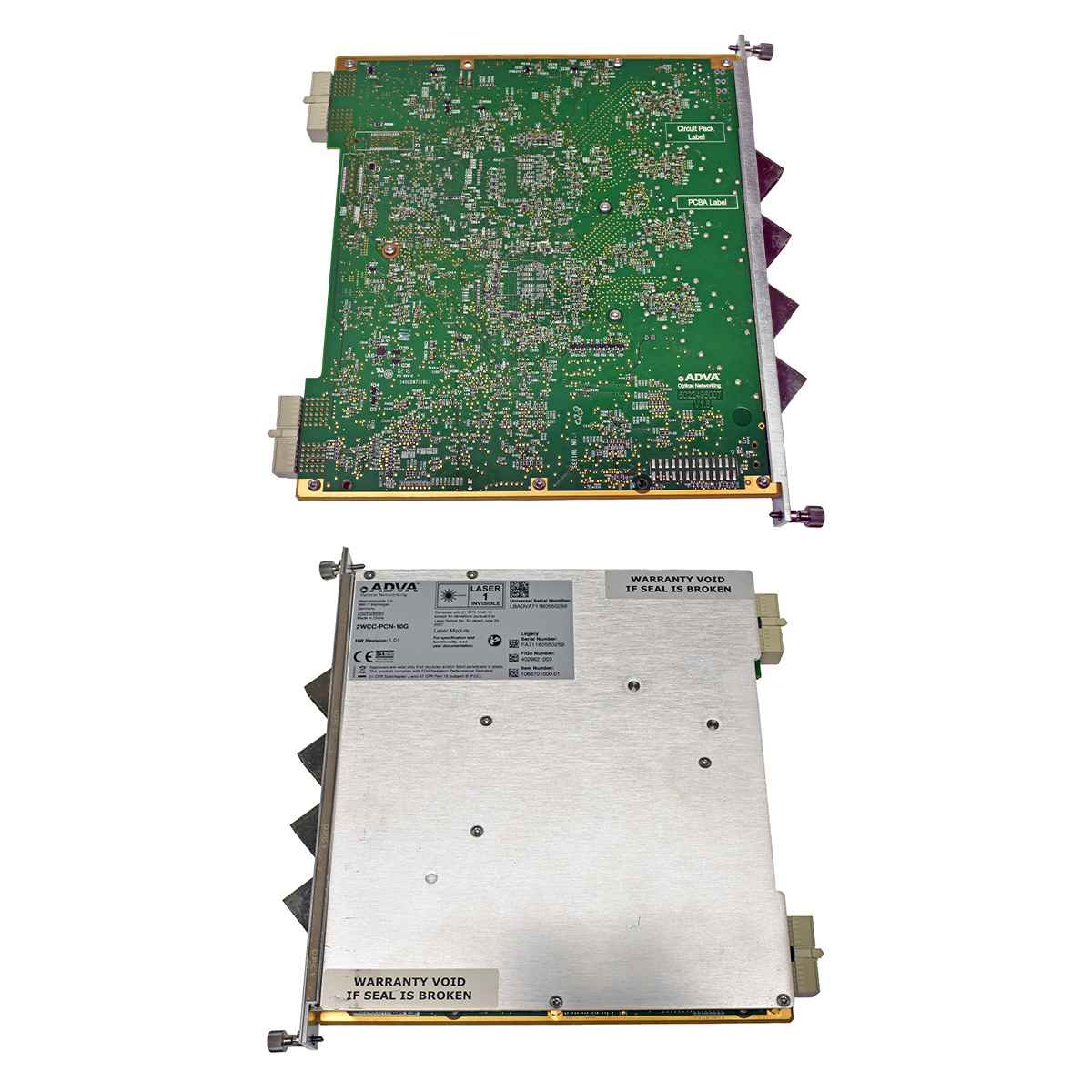 ADVA 2WCC-PCN-10G 1063701000-01 Quad-Port XFP NIC for FSP3000
