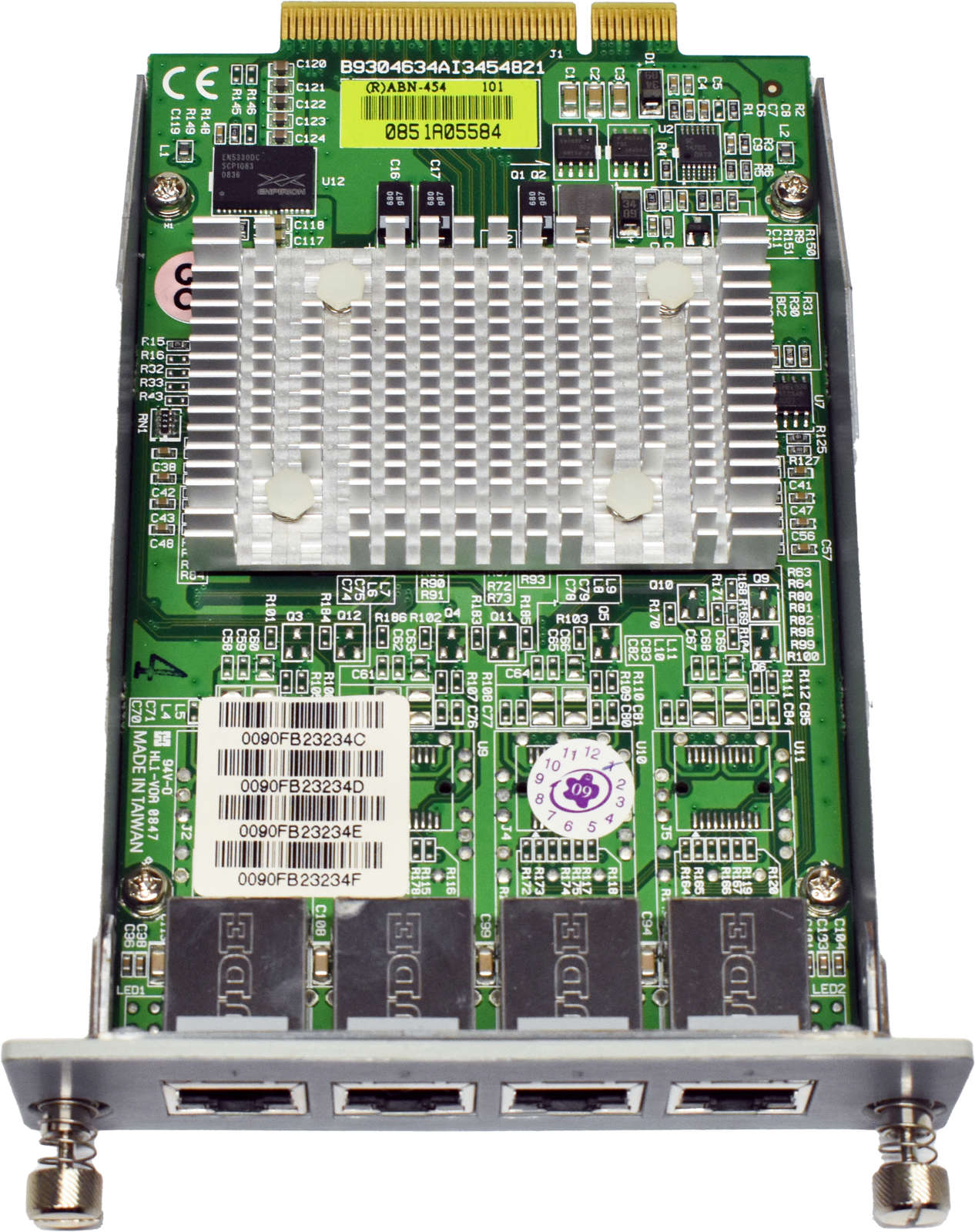Check Point P-20 Power-1 9070 Quad-Port RJ-45 GE Network Module ABN-454 B9304634AI3454821