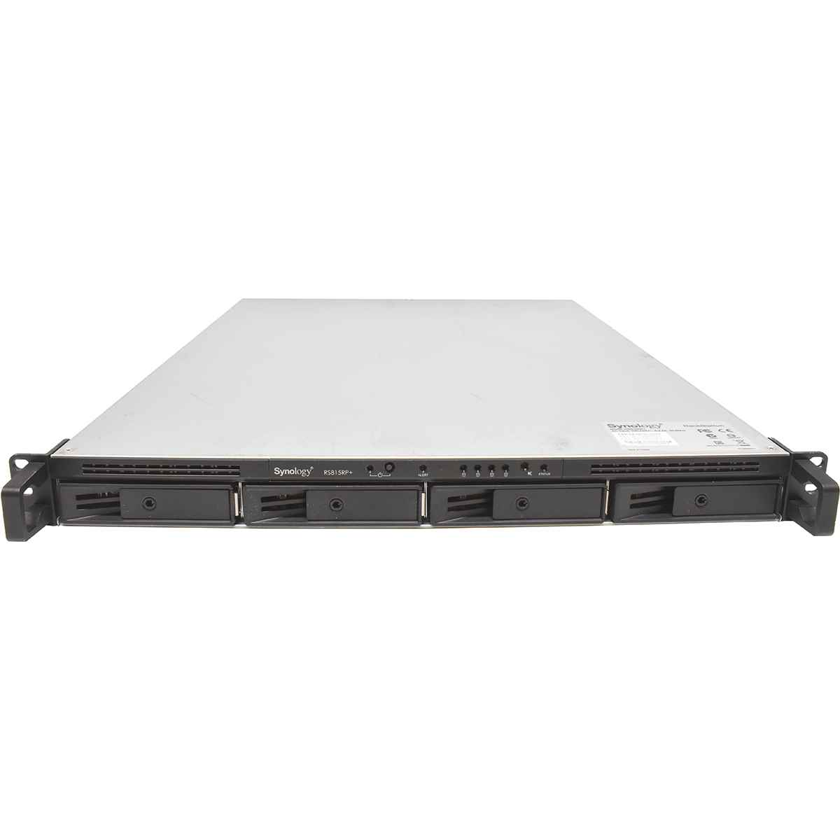 Synology RS815RP+ NAS Rack Station Intel Atom C2538 CPU 2GB DDR3 Ohne Festplatten 4x Rahmen