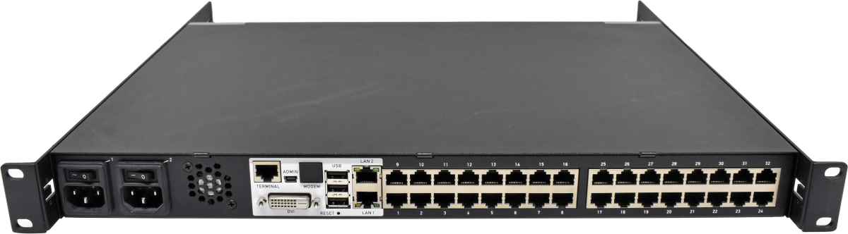 Raritan Dominion DSX2-32 32-Port serial-over-IP Console Server +Rack Ears