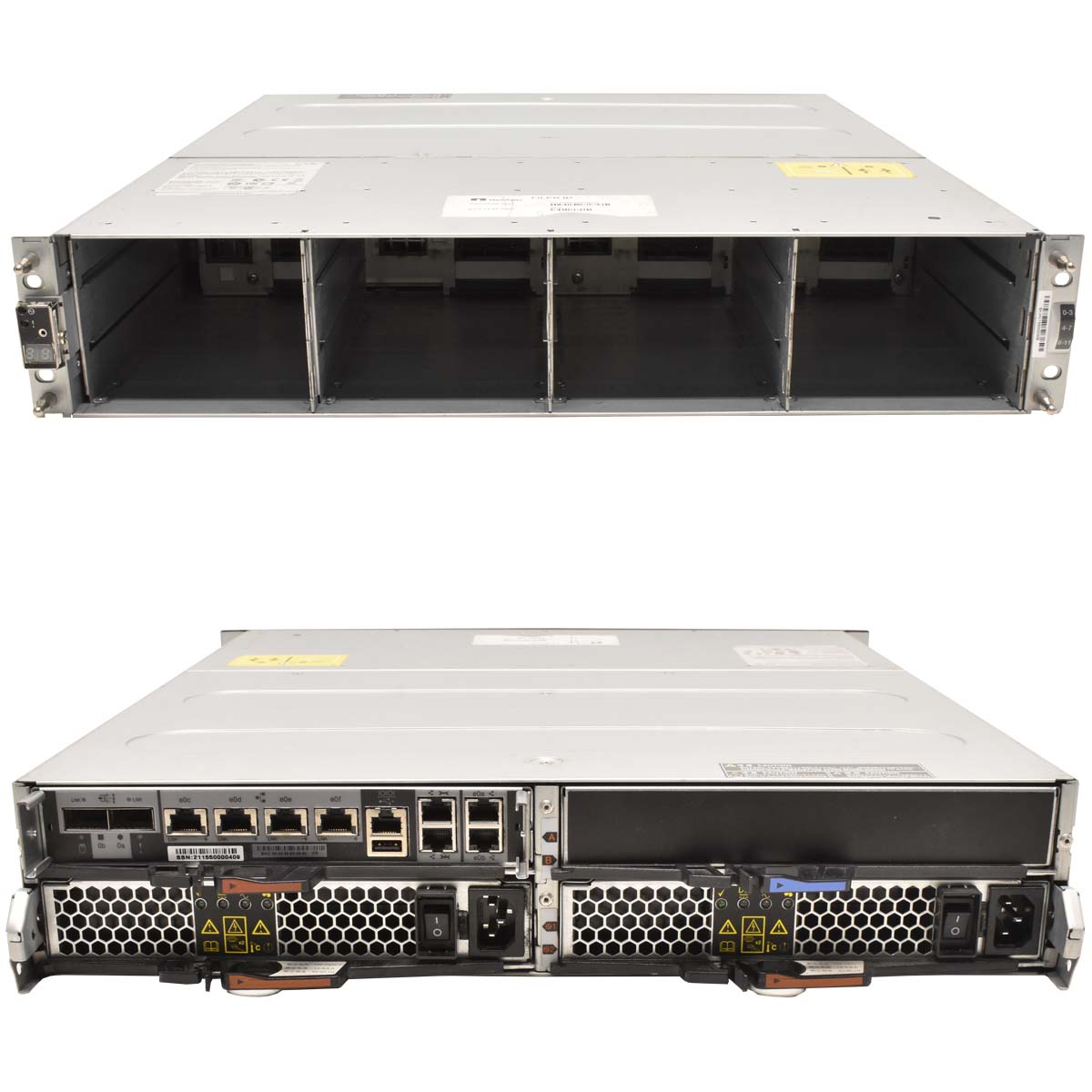 NetApp FAS2520 NAF-1201 Expansion Shelf Disk 12x LFF 1x Controller 111-01323 NetApp FAS2520 NAF-1201 Expansion Shelf Disk 12x LFF 1x Controller 111-01323