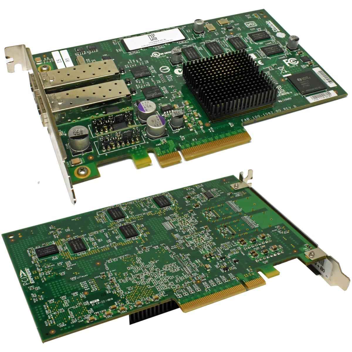 Chelsio CC2-S320E-SR Dual Port 10 GbE FC PCIe X8 Server Adapter 110-1114-30 B1 Chelsio CC2-S320E-SR Dual Port 10 GbE FC PCIe X8 Server Adapter 110-1114-30 B1