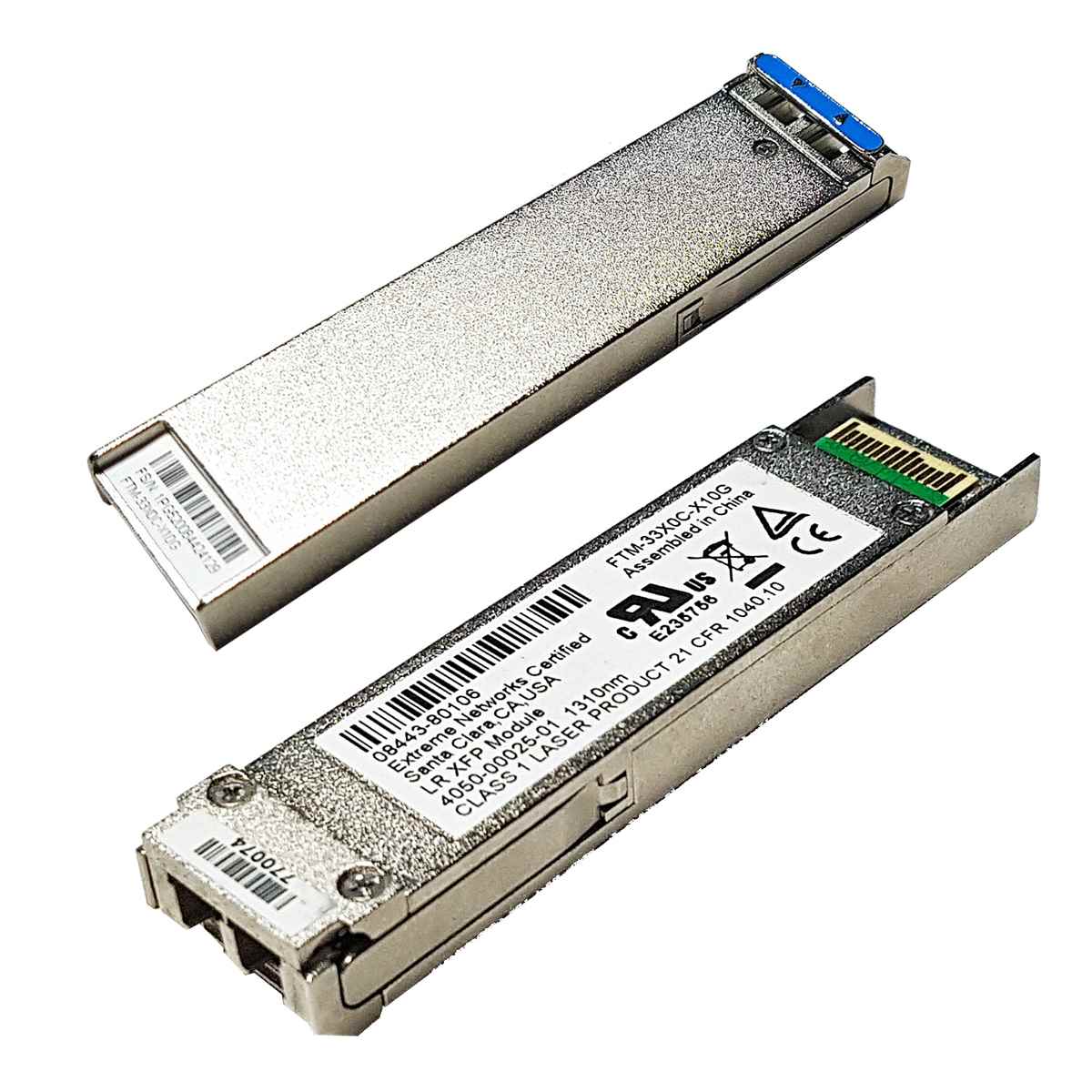 Extreme Networks 10 Gb LR XFP Transceiver Max.10km SMF 1310nm FTM-33X0C-X10G Extreme Networks 10 Gb LR XFP Transceiver Max.10km SMF 1310nm FTM-33X0C-X10G