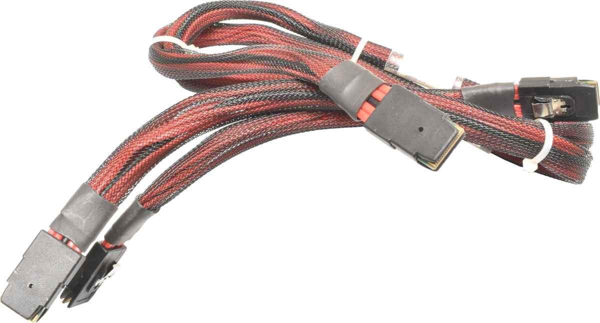 Chenbro 2x Mini SAS SFF-8087 Kabel 60cm 26H113215-030 Chenbro 2x Mini SAS SFF-8087 Kabel 60cm 26H113215-030