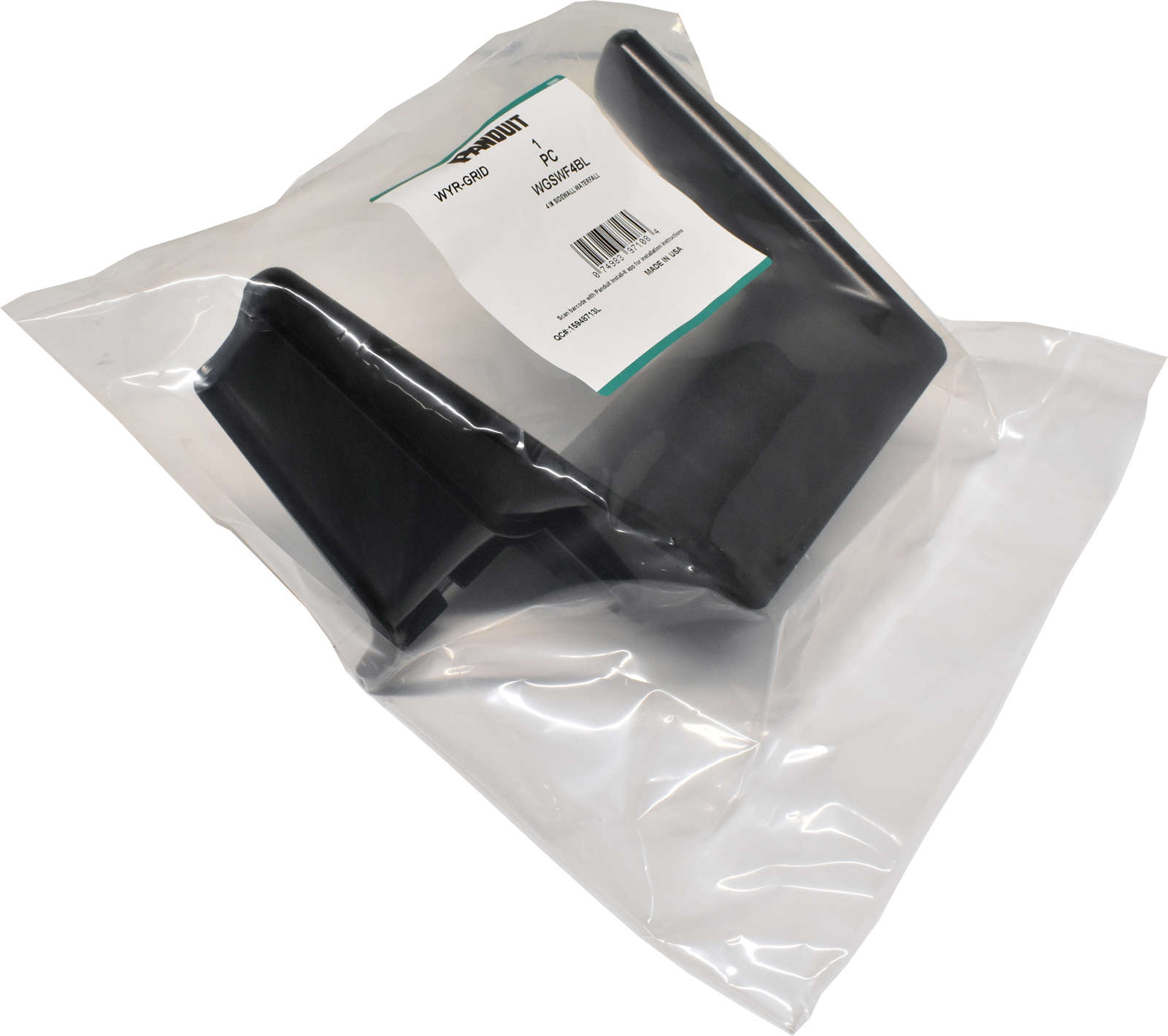 Panduit WYR-GRID WGSWF4BL 4 in Sidewall Waterfall Trassenabhängung