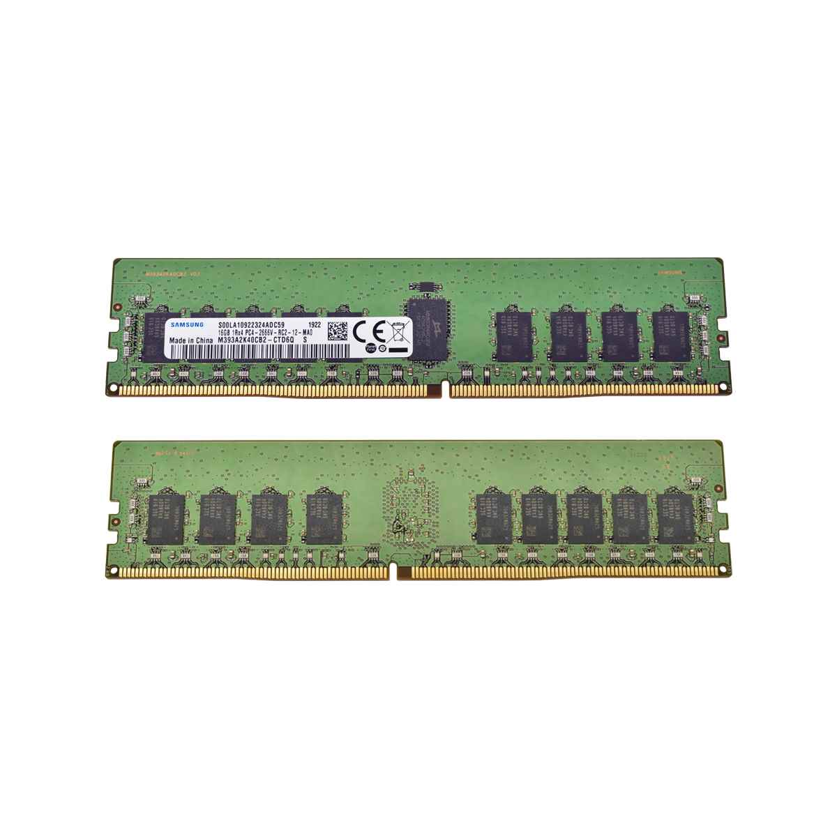 Samsung 16GB 1Rx4 PC4-2666V -R DDR4 RAM M393A2K40CB2-CTD 256GB RAM Samsung 16x16GB 1Rx4 PC4-2666V -R DDR4 RAM M393A2K40CB2-CTD