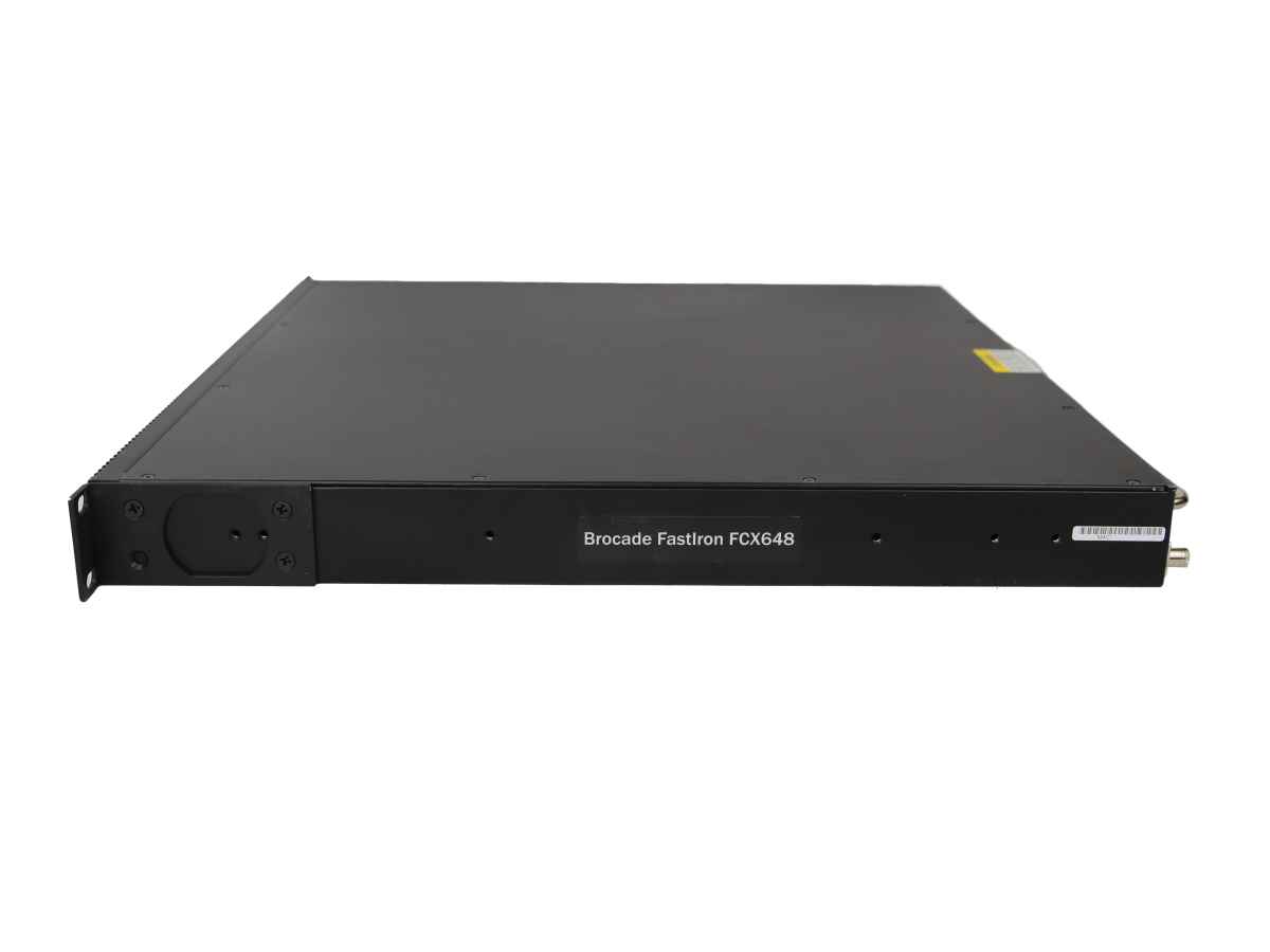 Brocade FastIron FCX648-E 80-1003605-01 48-Port RJ-45 GE Switch +Module FCX-4XG