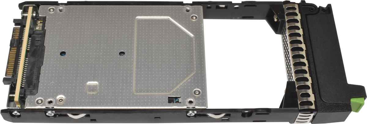 Fujitsu Toshiba 800GB 2.5" 12G SAS SSD PX02SMF080 SDFCP91FBA mit Rahmen CA07670-E672