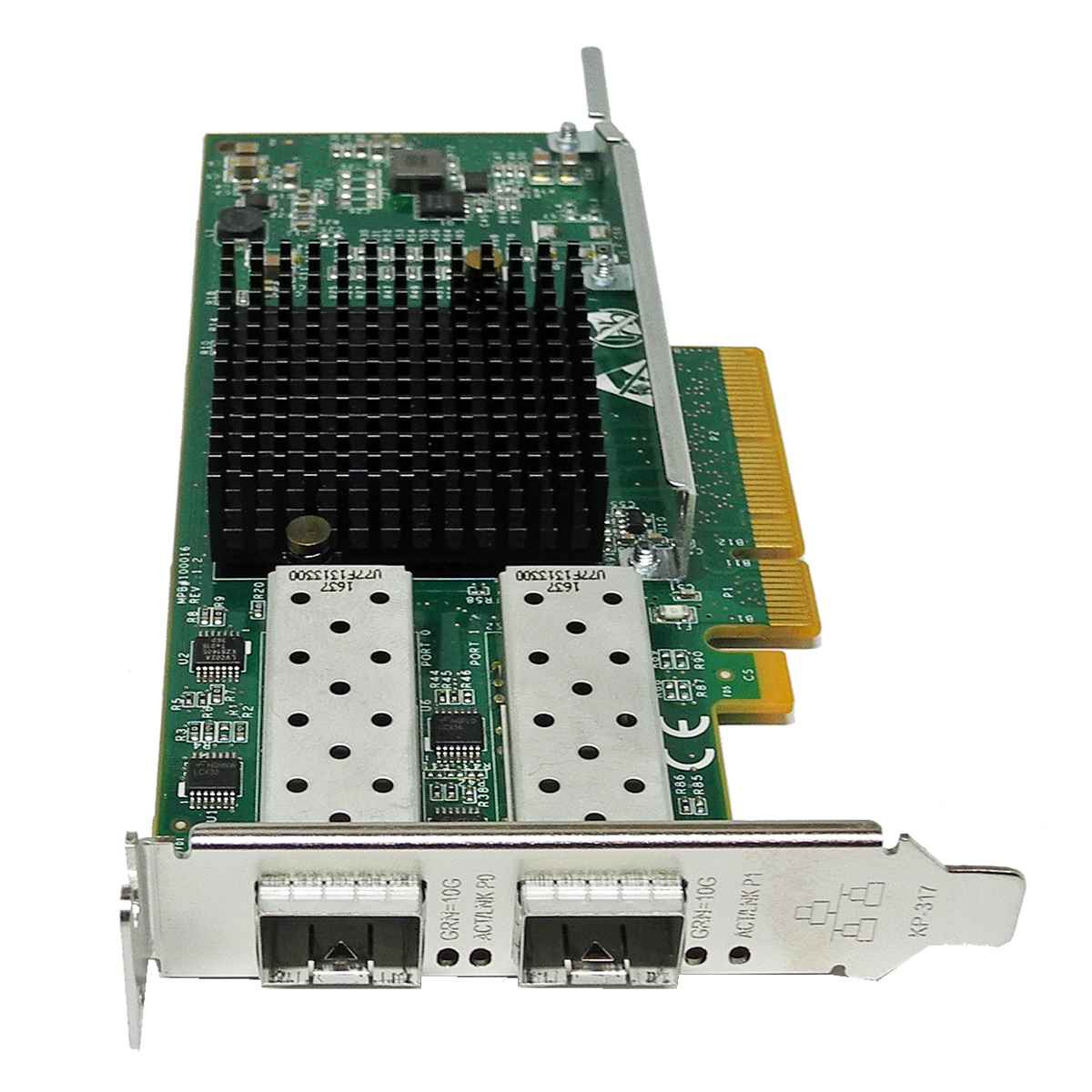 Silicom PE210G2SPI9A-XR Dual-Port Fibre Channel 10Gb PCIe x8 Network Adapter LP Silicom PE210G2SPI9A-XR Dual-Port Fibre Channel 10Gb PCIe x8 Network Adapter LP